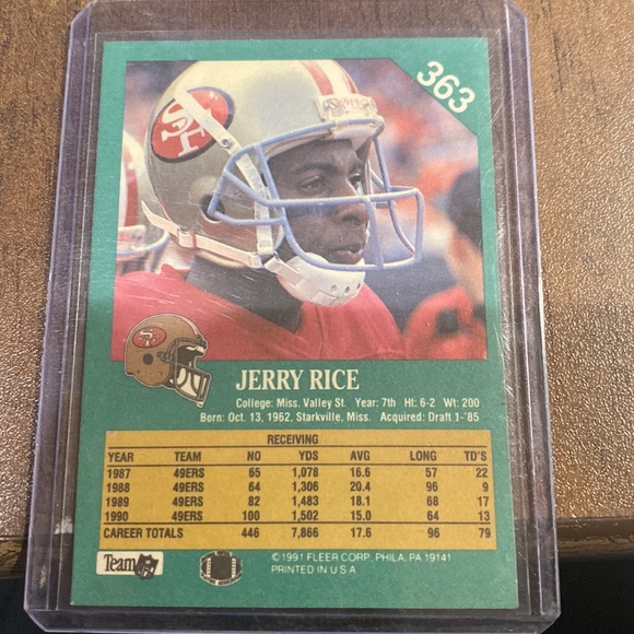 Fleer Trading Card 1991 - Picture 4 of 4